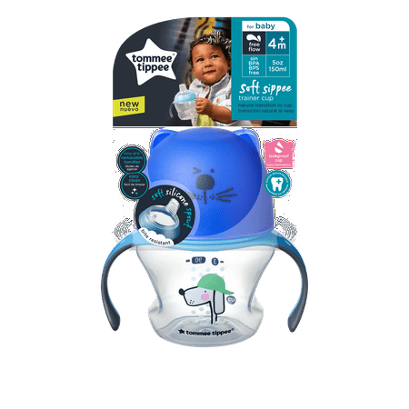 Tommee Tippee Natural Transition Soft Spout Sippy Cup – 4+ months, 1pk