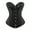 Black, variant on Corset Bridesmaid Party Brocade Bustier Women Black 4XL