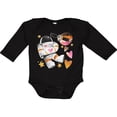 thumbnail image 3 of Inktastic Astronaut Valentine Outer Space Hearts Boys or Girls Long Sleeve Baby Bodysuit, 3 of 5