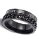 thumbnail image 3 of Spinner De Anillo De Cadena ANGGREK Anillo de Banda de cadena Relax Fidget Para cumpleaños, 3 of 8