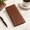Crocodile style brown, variant on Brown 82 Genuine Leather Long Bifold RFID Blocking Checkbook Wallet for Men