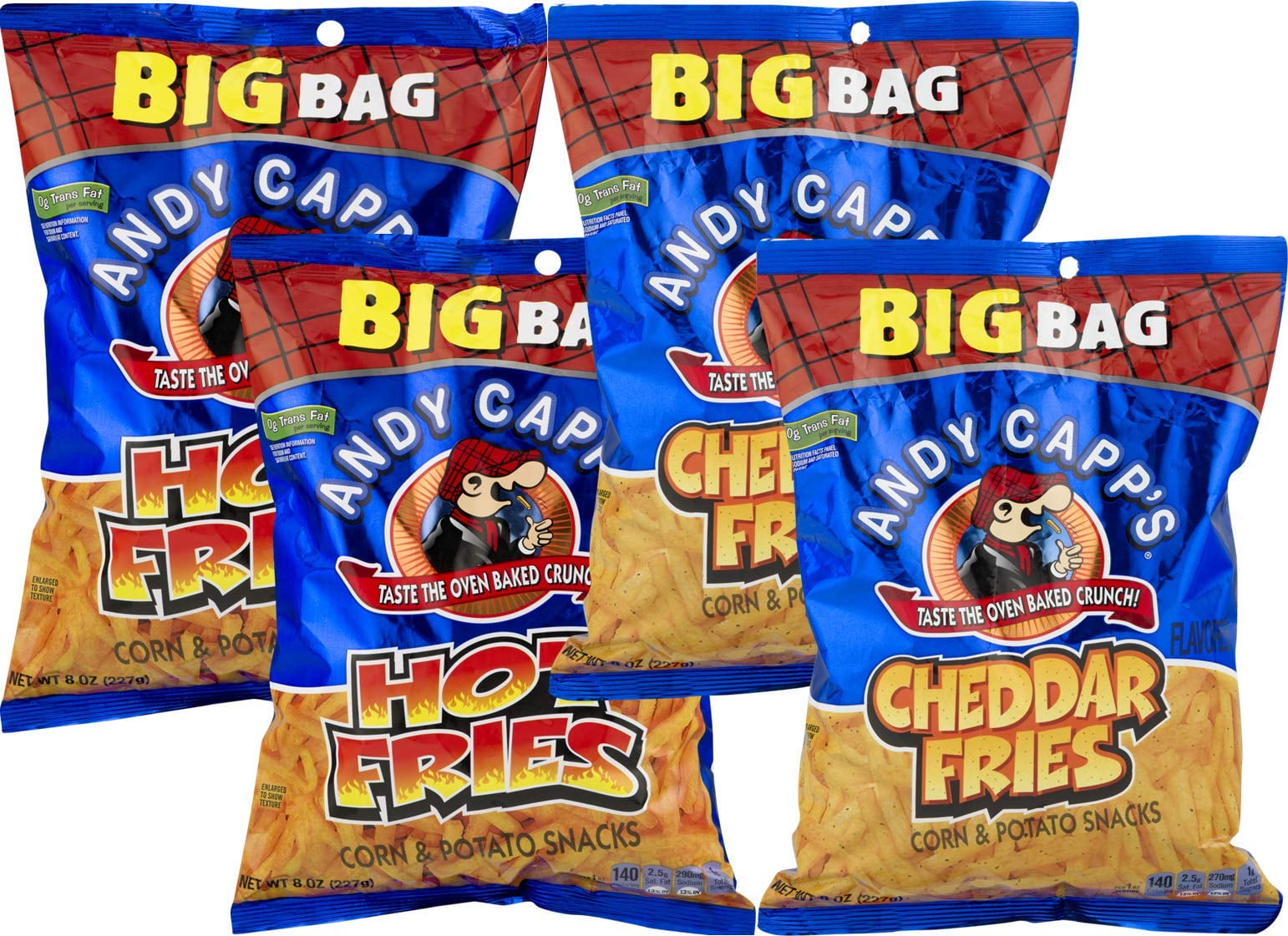 Andy Capp's Cheddar Fries .85oz Bag