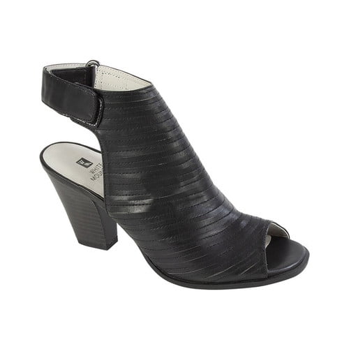 white mountain open toe booties