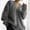 Grey, variant on Women’s V Neck Knit Cardigan – Loose Fit Solid Color Sweater For Fall Winter Long Sweaters Cardigans for Women Sleep Cardigan Mid Length Sweaters Women S Cardigan Sweaters Holiday Cardigans for Women