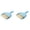 Sky Blue, variant on Small Broom and Dustpan Set for Pet Cages, Mini Handheld Cleaning Tool with Whisk Brush for Guinea Pig Hamster Rabbit Hedgehog Reptile,Compact Cage Cleaner for Small Animal Waste Litter Bedding