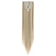 thumbnail image 1 of Fiudx Extensión de Cabello Invisible, Pieza de Fibra Recta de 24 Pulgadas Sin Costuras, Longitud y Volumen Instantáneos, Fácil de Poner y Quitar, Ajuste Cómodo, Aspecto Natural, Adecuada para Todos L, 1 of 2
