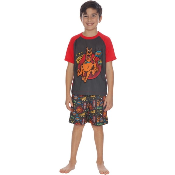 Scooby Doo Movies Boys Pajamas 2pc Sleep Set