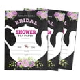 thumbnail image 1 of Inkdotpot Invitations de Douche Nuptiale Style à Remplissage Floral 30 Invitations Vierges de Mariage, 1 of 8