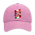 thumbnail image 2 of Daznico Print Fashion Adjustable Soft Top Sun Visor Cap for Outdoor Sports and Daily Use, 2 of 3