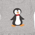 thumbnail image 4 of Inktastic Cute Penguin, Little Penguin, Penguin with Bow Tie Girls Toddler Dress, 4 of 5