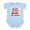Sky Blue, variant on CafePress - Daddy Fire Truck Infant Bodysuit - Baby Light Bodysuit, Size Newborn - 24 Months