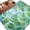 Green, variant on Tropical Leaves Area Rugs 5'x7', Washable Small Throw Rugs for Laundry Room Playroom, Summer Botanical Watercolor Leaf Indoor Outdoor Rug Non-Slip Low Pile Carpet Runner Reversible Floor Mats