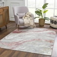 thumbnail image 3 of Hauteloom Liverpool Hallway, Kitchen Runner Rug - Contemporary - Off White, Medium Gray, Light Gray - 2'7" x 7'3", 3 of 12