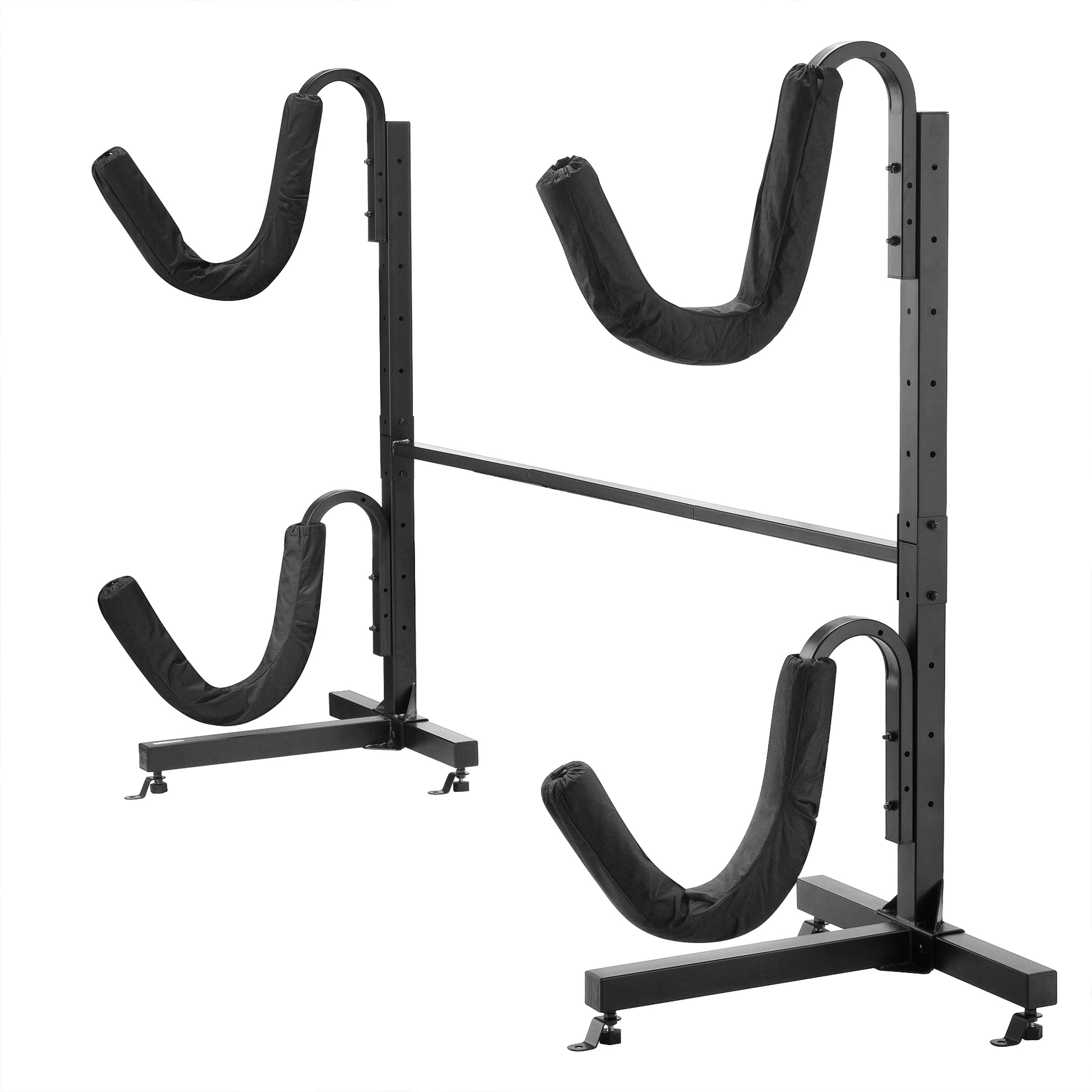 RAD Sportz Deluxe Freestanding Heavy Duty Kayak Rack Two Kayak Storage