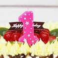 thumbnail image 3 of 10PCS Cute Boys Girls Pink Star Digital 0-9 Candles Birthday Party, 3 of 5