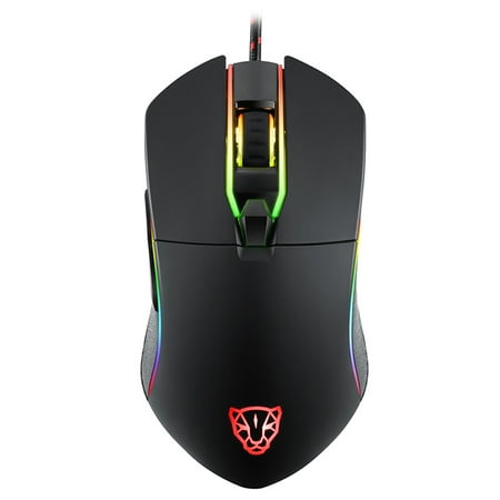 Gaming Mouse, Motospeed V30 Professional USB Wired Gaming Mouse with LED Backlit