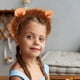 thumbnail image 2 of Diadema de león para niños, linda diadema con orejas de león, tocado infantil con orejas de animal de peluche para disfraz de animal de la selva, Halloween, fiesta del zoológico, cosplay, 2 of 7
