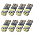 thumbnail image 1 of Bgsha 8pcs T10 LED W 5W CANBUS Interior Lighting Glass Base Light Lamp 12V White, 1 of 9
