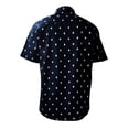 thumbnail image 2 of Camisa George Talla EG de Algodón con Stretch Diseño Calaveras Blancas con Negro, 2 of 4