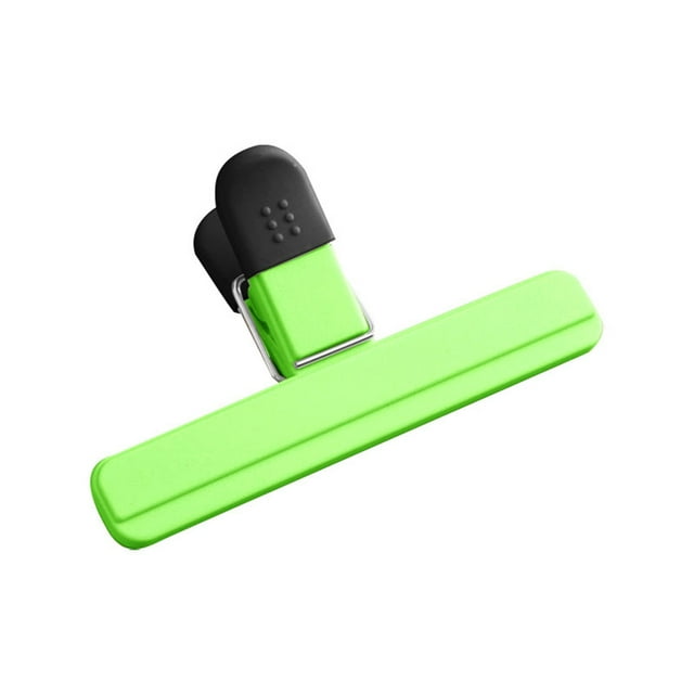 Huluwajiuyeye Clips Alimentaires Réutilisables en Silicone Forte Adhérence Étanches pour Fraîcheur Verrouillage Hermétique Rangement Cuisine Chips Emballage Collation Fermeture de Sacs Bâtonnets Coulissants Fermeture de Sacs à Café