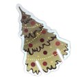 thumbnail image 2 of 10pc Christmas Red Wine Glass Paper Cards Cake Cup Desk Wall Window Hoilday Decorations Party Decors, 2 of 3