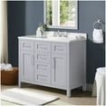 thumbnail image 6 of Ove Decors Tahoe III 42 in W x 21 in D Pure White Single Sink Bathroom Vanity with Engineered Marble Countertop and Mirror, 6 of 7
