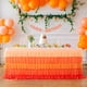 thumbnail image 2 of Mantel de otoño con volantes para mesa rectangular, 14 pies, 2 of 7