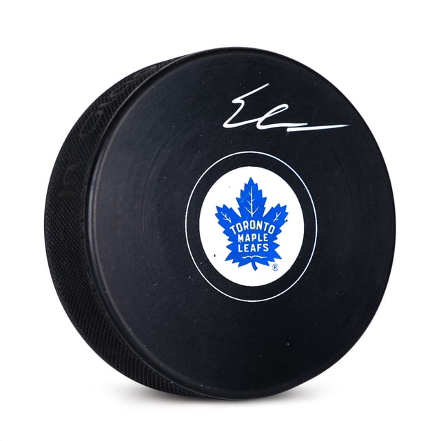 Easton Cowan Rondelle de Hockey des Maple Leafs de Toronto Autographiée