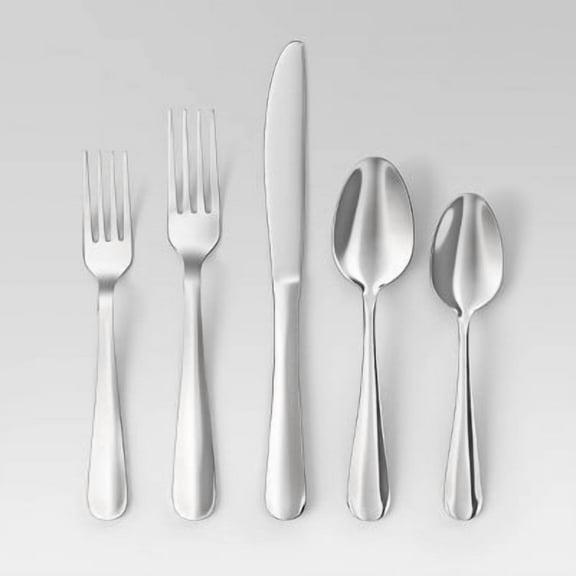 20pc Teagan Flatware Silver
