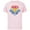Soft Pink, variant on Marvel Captain Marvel Higher Further Faster Star - Short Sleeve Cotton T-Shirt for Adults - Customized-Black
