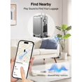 thumbnail image 3 of Etiqueta de equipaje TopMade Smart Leather con Apple Find My Black, 3 of 8