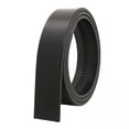 thumbnail image 1 of Cinturón De Piel Sintética Sin Hebilla Para Hombre, Ancho De 3,5 Cm, Ajustable, Sin Agujeros, Color Negro, 5 Unidades, 1 of 8
