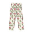 thumbnail image 5 of Goofa Rose Flowers Printed Soft Pajama Pants for Men, Wide Leg Comfy Casual Lounge Yoga Pants-Large, 5 of 9