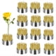 thumbnail image 2 of 12 soportes redondos de latón Kenzan para flores, ideales para arreglos florales en jarrones., 2 of 5