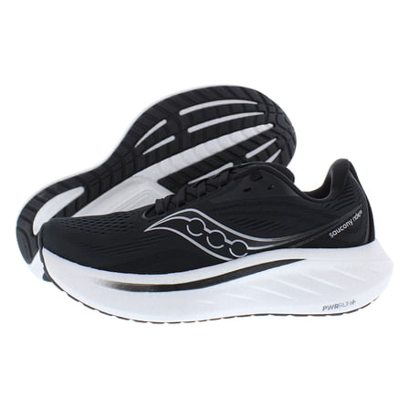 Saucony Ride 18 - Women's, Black/White, 8