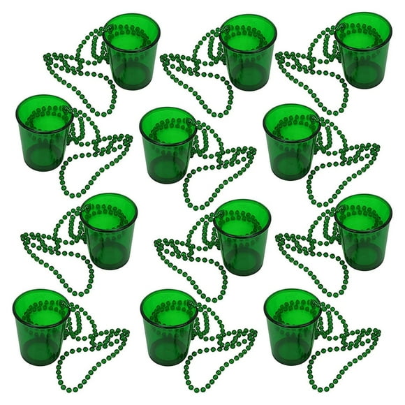Kkkded Bridal Shower Wine Glass Decoration 12Pcs Transparent Bead Chain for Bridal Shower Wine Glasses - Bachelorette Party Decor
