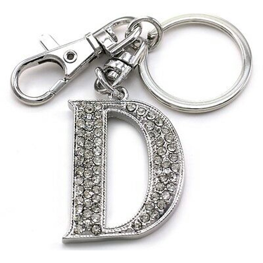Soul Breeze Collection Clear Name Alphabet Initial Letter D Car
