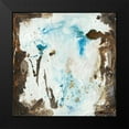 thumbnail image 2 of Combs, Joyce 20x20 Black Modern Framed Museum Art Print Titled - Blue Cliffs II, 2 of 5