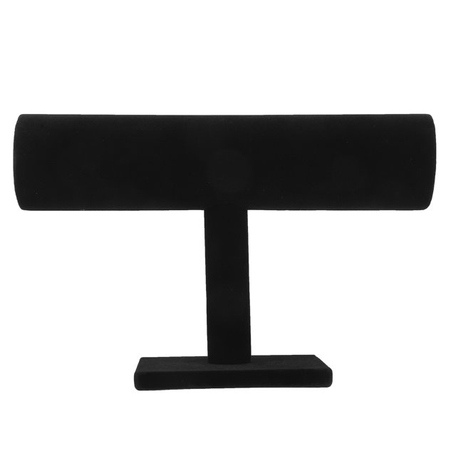 Miangastore Bracelet Holder Detchable One Tier Rack Simple Bracelet Stand for Jewelry Organization and Display(Black)