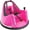 Pink, variant on Bumper Buddy Blue 12V 2-Speed Ride on Electric Bumper Car for Kids & Toddlers