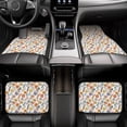 thumbnail image 7 of Fuzoiu Retro Floral Print Carpet Floor Mats for Car,Car Foot Mat Set,Universal Fit 4 Piece Mat Pad Set,Fits Most Cars Trucks Vans Sedans SUV Auto Carpet Mat Se, 7 of 7