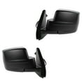 thumbnail image 3 of TRQ Side View Mirrors Power Heated Textured Black Pair for 07-15 Jeep Patriot MRA09294, 3 of 3