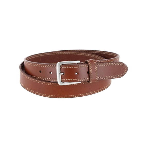 Bill Blass 35mm Leather Profile Belt (Men Big & Tall)