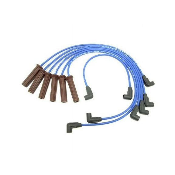 Spark Plug Wire Set - Compatible with 1985 - 1993 Chevy S10 2.8L V6 1986 1987 1988 1989 1990 1991 1992