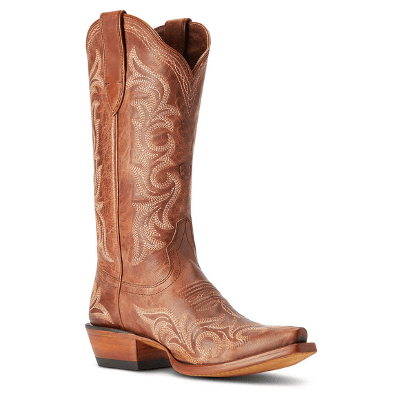 Ariat 10042382 Hazen Western Boots for Ladies - Whiskey Barrel - 9.5M