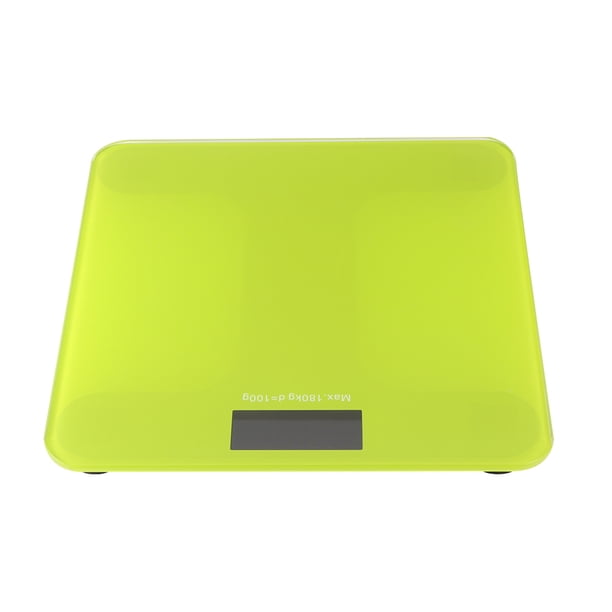 Báscula Corporal Pantalla Digital Báscula De Vidrio Templado Verde Cateissary HA025211-01