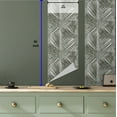 thumbnail image 5 of Ambesonne Palm Leaf Peel & Stick Wallpaper for Home, Vintage Hawaii Pattern, 13"x36", Taupe Sage Green, 5 of 5