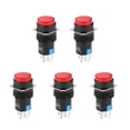 thumbnail image 1 of Interruptor de botón pulsador Zhivalor 5 Piezas 24V Verde/Rojo LA16 ‑ 11DZ AL6-A, 1 of 8