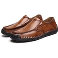 thumbnail image 1 of Xishao Mocasines Casuales de Verano Zapatos para Caminar Moda Barcos Cómodo Calzado de Conducción Cuero Hombre Antideslizantes Xishao ropa, 1 of 2
