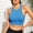 Light Blue, variant on Royisotas Black Women Tank Tops Summer Athletic Sleeveless Womens Camisole Solid Color Running Yoga Crew Neck Cami Tops